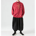 Load image into Gallery viewer, [JUNYI Series]★China style shirt★ Tops 3color Unisex Men's Large size Red Navy White
