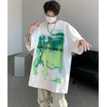 Gallery viewerに画像を読み込む, 【DISHENHUシリーズ】★Tシャツ★ トップス 2color 男女兼用 メンズ 原宿風 個性的 黒 白 カジュアル おしゃれ
