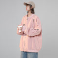 Load image into Gallery viewer, [Fujiiman Series]★Jacket★ 2color Outerwear Unisex Men's Fashion Pink Black ML XL 2XL
