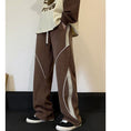 Load image into Gallery viewer, [CHAOMEICHEN Series]★Pants★ 2color Casual Pants Unisex Men's Black Coffee Color
