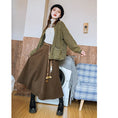 Load image into Gallery viewer, [Kokaisha---Dragon dyeing series] ★China style outerwear★ 2color cardigan knit green purple
