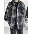 Load image into Gallery viewer, [PPG series] ★Jacket★ 2color outer plaid pattern unisex men's large size
