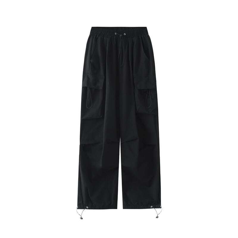 [Miyakoya Series]★Casual Pants★ Pants Bottoms 2 Colors Unisex Men's Green Black Black