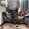 Load image into Gallery viewer, [GANGSHAO Series]★Pants★ 2color Casual Pants Graffiti Large Size Unisex Men's Fashion
