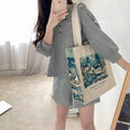 Load image into Gallery viewer, [Andcici Series]★Bag★ Tote bag, large capacity, oil painting style, date, commuting to work, school, cute, ladies, easy to match
