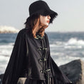 Load image into Gallery viewer, [Daiseiryusu series] ★China style outerwear★ Retro short length Easy to match One size fits all Black
