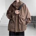 Load image into Gallery viewer, [HUICHUN Series]★Jacket★ 2color outerwear unisex men's large size black brown
