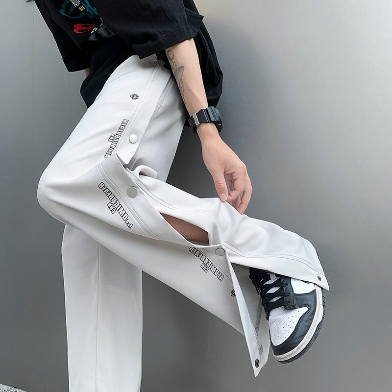 [NANSHI Series]★Casual Pants★ 3color Bottoms Trousers Men's ML Sports Style Black Gray