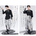 Load image into Gallery viewer, [Kyoto series]★China style skirt★ 2color bottoms chiffon irregular cute easy to match white black
