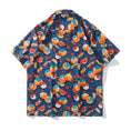 Load image into Gallery viewer, [TRAVEL ISSUANCE Series] ★Floral Pattern Shirt★ Retro Aloha Shirt Okinawa Hawaii Tops Short Sleeve Shirt Unisex Men's Summer
