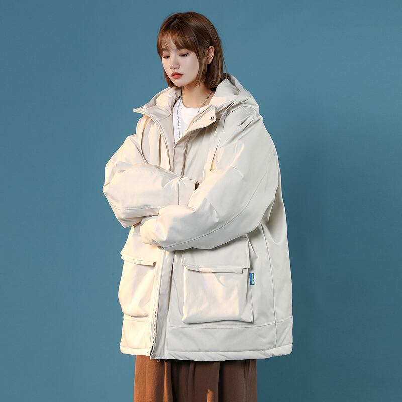 [Morimoto Series]★Winter Coat★ Cotton Coat Outerwear 2color Thick Warm Unisex Men's Casual