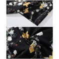 Load image into Gallery viewer, [TRAVEL ISSUANCE Series] ★Retro Shirt★ Floral Shirt Unisex Men's Loose Black Black
