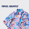 Load image into Gallery viewer, [TRAVEL ISSUANCE Series] ★Short Sleeve Shirt★ Hawaii Aloha Shirt Print Oil Painting Style Unisex Men's Blue Red
