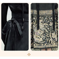 Load image into Gallery viewer, [BABA Series]★China Style Skirt★Maki Skirt, Hanfu Skirt, Women's, Improves Temperament, Black, Black
