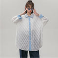 Load image into Gallery viewer, [SENSU Series]★Shirt★ Tops 3color Unisex Men's Long Sleeve Retro Fashion White Green
