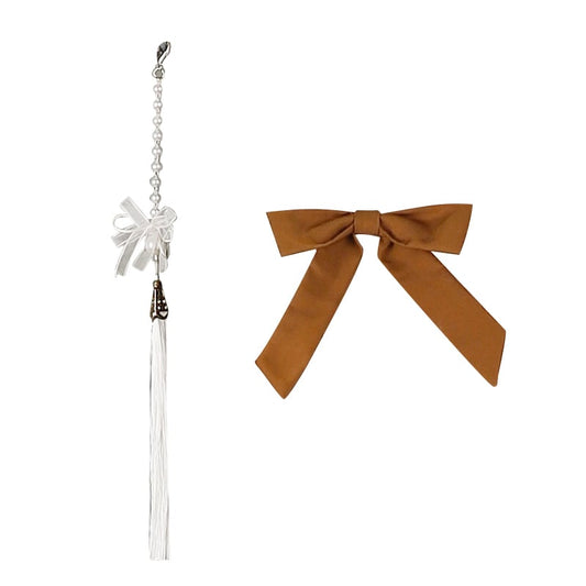 [Hanayu Poetry Series] ★Bow tie + decorations★ Small accessories, old-fashioned, easy to match with Chinese clothes