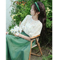 Load image into Gallery viewer, [Shirashu Series] ★Skirt★ Bottoms Summer Clothes Simple Ladies Fashion Green Green Easy to match
