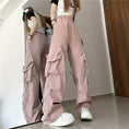 Load image into Gallery viewer, [Style Series]★Casual Pants★ 4color Bottoms Pants Unisex Men's SML XL Black Pink Blue Thin
