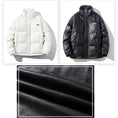 Load image into Gallery viewer, [Fujiiman Series] ★Coat with cotton insert★ 2color winter coat, thick, warm, unisex, men's, large size, black, white
