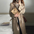 Load image into Gallery viewer, [ZHENMANZI series] ★Trench coat★ 2color long length coat outerwear for improving temperament, commuting, dating
