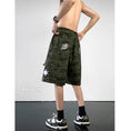 Load image into Gallery viewer, [BIGEMAN Series] ★Shorts★ 2color bottoms, short length pants, unisex, men's, camouflage pattern, large size, fashion
