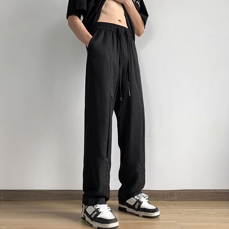 [BIGEMAN Series] ★Casual Pants★ 2color Bottoms Pants Men's Large Size Switchable Cute