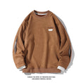 Load image into Gallery viewer, [BIGEMAN Series] ★Tops★ 2color Unisex Men's Large Size Faux Layered Black Coffee Color
