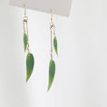 Load image into Gallery viewer, [SUZEE Series]★China style earring★ Pair of earrings or earrings Ladies accessories Bamboo leaves Green Green
