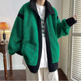 Load image into Gallery viewer, [Bakugan Series] ★Coat★ 3color Thick Warm Unisex Men's Large Size Gray Black Green
