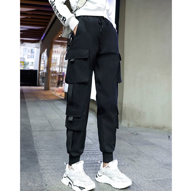 [TysonSing Series] ★Casual Pants★ Bottoms Trousers Fashion Slimming Black Autumn Clothes Spring Clothes Easy to Match