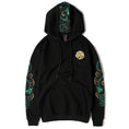 Load image into Gallery viewer, [Ryoko Series]★China style hoodie★ Tops with dragon embroidery Unisex Easy to match Large size Black Black
