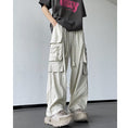 Load image into Gallery viewer, [KADISHOU series] ★Casual pants★ 3color pants bottoms unisex men's black beige pink
