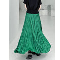 Load image into Gallery viewer, [YIDAO Series]★Skirt★ 3color Bottoms Green Gray Black Long Skirt Improves Temperament
