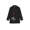 Load image into Gallery viewer, [Big Blue Dragon Series] ★China style coat★ Loose outerwear, embroidered, retro, easy to match, black, black
