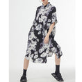 Load image into Gallery viewer, [YIDAO Series]★Shirt dress★ 2color long shirt print retro floral pattern loose casual summer clothes
