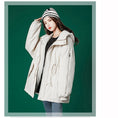 Load image into Gallery viewer, [YICHAN Series]★Winter Coat★ 3color Outer Panda with Hat Winter Clothes Cotton Coat Black Beige Blue
