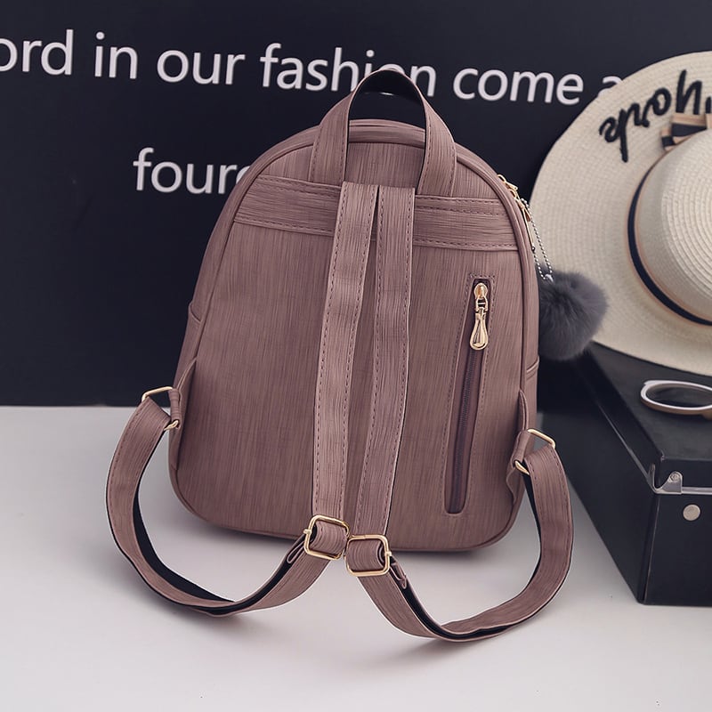 [Trendy Shop Series]★3-piece set bag★ 3color rucksack + circle bag + card bag super cheap cute