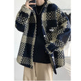 Load image into Gallery viewer, [PPG series] ★Jacket★ 2color outer plaid pattern unisex men's large size
