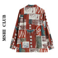 Load image into Gallery viewer, [MSHI CLUB Series]★Shirt★ Tops Oil Painting Style Print SML Retro Ladies Loose Spring/Summer
