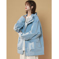 Load image into Gallery viewer, [FKZ Series]★Jacket★ 2color outerwear unisex men's blue gray spring clothes ML XL 2XL casual
