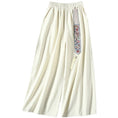 Load image into Gallery viewer, [Qing Series]★China style pants★ 3 colors casual pants gaucho pants embroidery beige black red
