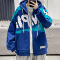 Load image into Gallery viewer, [BIGEMAN Series]★Jacket★ Outerwear 2color Unisex Men's Large Size Alphabet Black Blue
