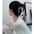 Load image into Gallery viewer, [KANSAI Series] ★Hair Ornament★ Hair Clip Accessory Small Item Silver Unique Easy to Match Trendy Stylish Large Bun Hair Shiny Women Gift
