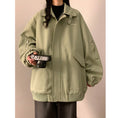 Load image into Gallery viewer, [SENSU Series]★Jacket★ 2color outerwear unisex men's green purple green purple casual
