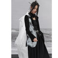 Load image into Gallery viewer, [Da Qinglong Shu Series] ★China style outerwear★ Bamboo bamboo pattern velvet blazer Chinese clothing color scheme black black
