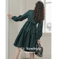 Load image into Gallery viewer, [Ali Series] ★One Piece★ Women's Shirt Dress Green Commuting Date Cute SML XL
