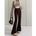 Load image into Gallery viewer, [KEKELI Series] ★Casual Pants★ 3color Bottoms Trousers Good slimming effect Easy to match Black Dark Gray Coffee color
