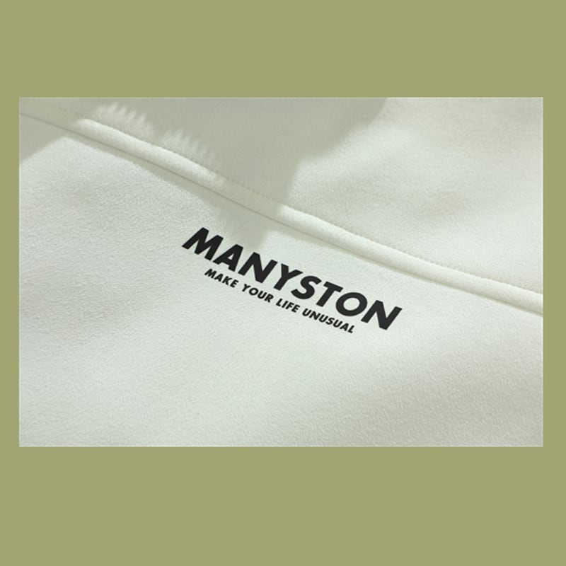 [MANYSTON Series]★Jacket★ Outerwear 2color Faux Layered Unisex Men's White Black Casual