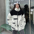 Load image into Gallery viewer, [Style Series] ★Outer★ 2color Jacket Unisex Men's Black White Black White Thick Warm
