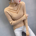 Load image into Gallery viewer, [YINUO series]★Knit tops★ 4color tops sweater turtleneck sexy easy to match
